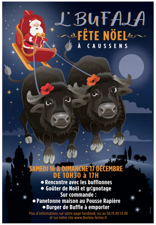 Visite de la ferme le 16 décembre