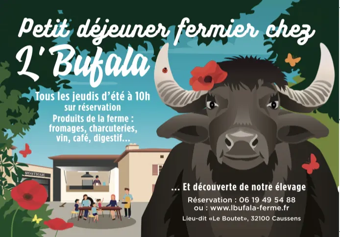Les petits déjeuners fermiers chez L’bufala